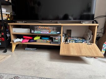 Tv stolek Retro Dub - 2