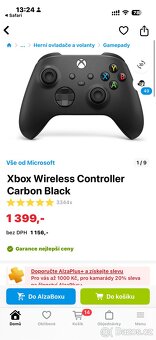 Xbox Wireless Controller - Černý - 2