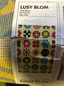 2ks koberce IKEA Lusy Blom 195 x 133 cm. Made in Egypt - 2