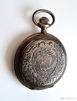 Prodám pánské starožitné kapesní hodinky Ancre Ligne Droite - 2