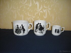 Staré hrníčky + retro dětské - 2