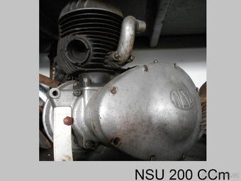 motor NSU 200 ccm Triuph a Victoria - 2