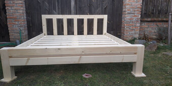 Nová trámová postel Klondajk 180x200 - 2
