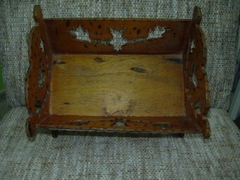 Dřevěná retro kolébka - 2