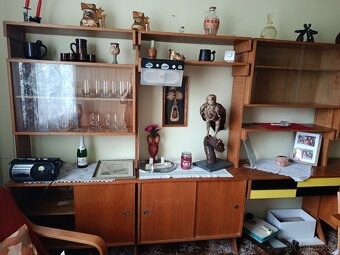 retro stěna do obývacího pokoje - 2