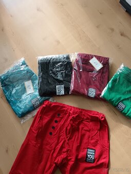 Baggy tepláky červené - 2