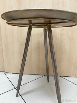 Zlatý stolek möbelix - 2