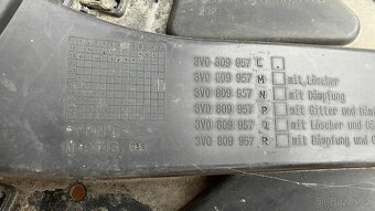 Škoda Superb 3 podběh nadkolí levé - 2