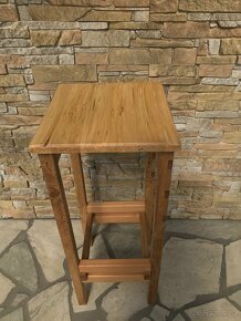 Ručně vyráběna barová stolička - 2