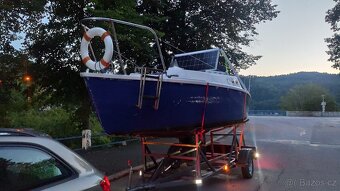 Kajutová plachetnice - nedok. projekt + příves s TP a STK - 2