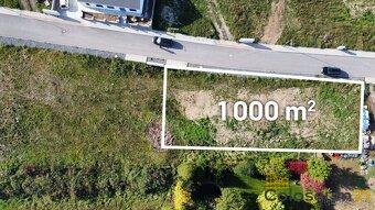 Prodej stavebního pozemku 1001m2,Družec, ev.č. 00395 - 2