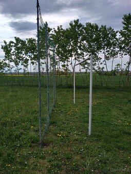Fotbalová brána 450 x 220 cm + stěna - 2