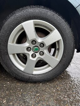 KOLA FABIA 1 185/60 R14 5x100 PĚKNÉ PNEU - 2