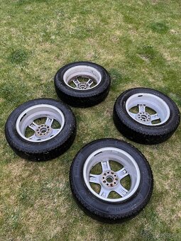 originalni alu kola skoda octavia 1 5x100 195/65 R15 zimni - 2
