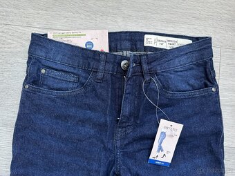 NOVÉ Dámské capri džíny Skinny Fit, vel. 34 - 2