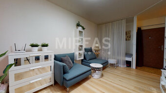 Milovice, pronájem bytu 1+1 s balkónem 39 m2 okr. Nymburk - 2