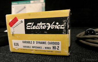 ELECTRO - VOICE 636 SLIMAIR USA - VINTAGE 65´ - 2