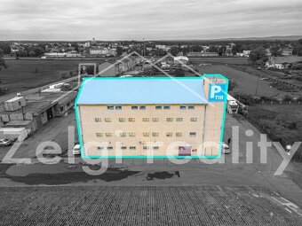 Nabízíme k pronájmu skladovací prostory 4x400 m² s kompletní - 2