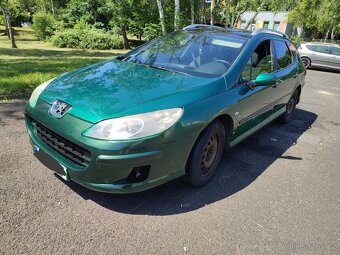 Peugeot 407 SW 1.6hdi 80kw STK do 4/2026 auto je plně pojízd - 2