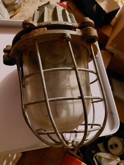 Retro průmyslová lampa - 2