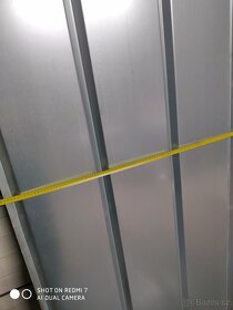 Trapézové plechy 0.8 Nové pozinkované - 2