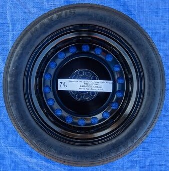 Dojezdové kolo 17'' Ford Kuga, S Max, Mondeo - 2