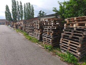 použité palety - mix rozměrů - cca 600ks - 2