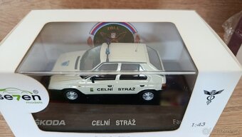 Škoda Favorit Celní stráž Limit 54ks Abrex/Seven 1:43 - 2