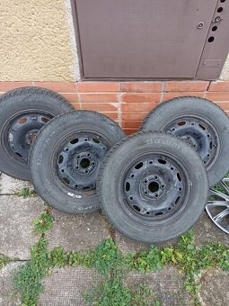 4 zimní pneumatiky 175/70 R14 s disky a poklicemi - 2