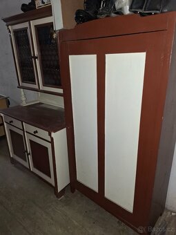 Set Stará skříň komoda skříňka kredenc - 2