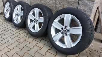 Alu kola 5x112 r17 Istanbul originál vw Passat b8 letní pneu - 2