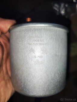 4× palivové filtry 9672320980 – Citroën, Peugeot, Fiat, Lanc - 2