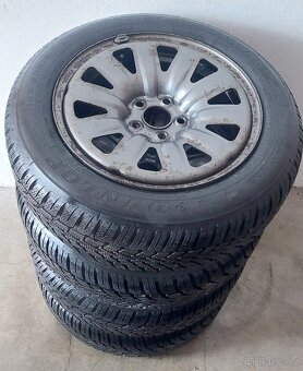 Komplet hybrid.zim.kola15"-Fabia II.+III.,Rapid+pneu DUNLOP - 2