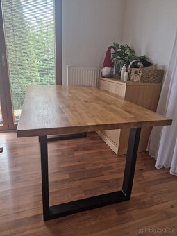 Jídelní stůl 90x160cm dub - 2