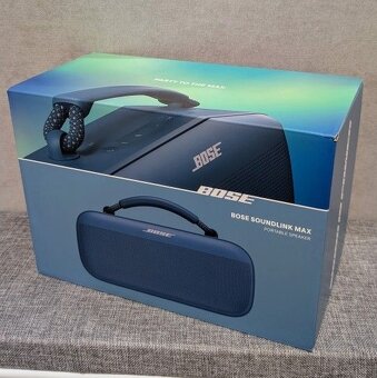 Přenosný reproduktor Bose SoundLink Max modrý - 2
