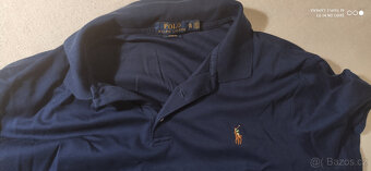 polo ralph lauren triko pánské slim fit - 2