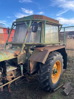 Rám a kabina Zetor super - 2