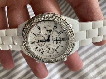 Automatické náramkové hodinky Chanel Chronograph White - 2