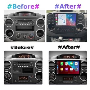 Android autorádio s navi pro CITROEN BERLINGO B9 a PARTNER - 2