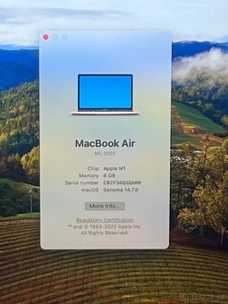 MacBook Air M1 2020 GOLD / Záruka - 2