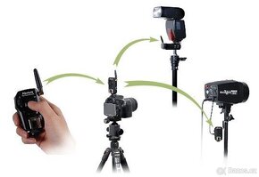 3ks dálkových ovladačů Aputure Trigmaster Plus TX1N Spoušť - 2