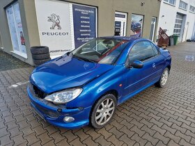 Peugeot 206CC - náhradní díly z tohoto vozu - 2