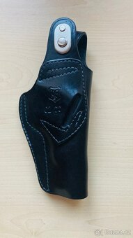 Pouzdro pro CZ 75, levé, kožené - 2