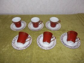 Kávová souprava porcelánová, značená - nepoužívaná - 2