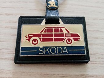 Škoda 1000 MB- orig. dobová klíčenka - 2