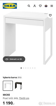 Psací stůl IKEA Micke - 2