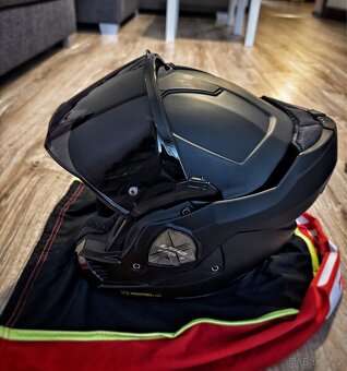 Překlopná helma LS2 Advant X - černá matná vel. XL - 2