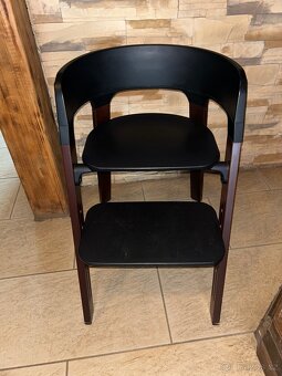 Stokke Steps Black/ Brown židlička - 2