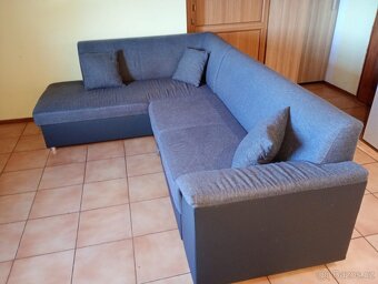 Rozkládací sedací souprava s úložným prostorem - 2