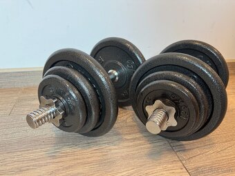 Sada činek 2x20kg ,2x22,5kg - 2